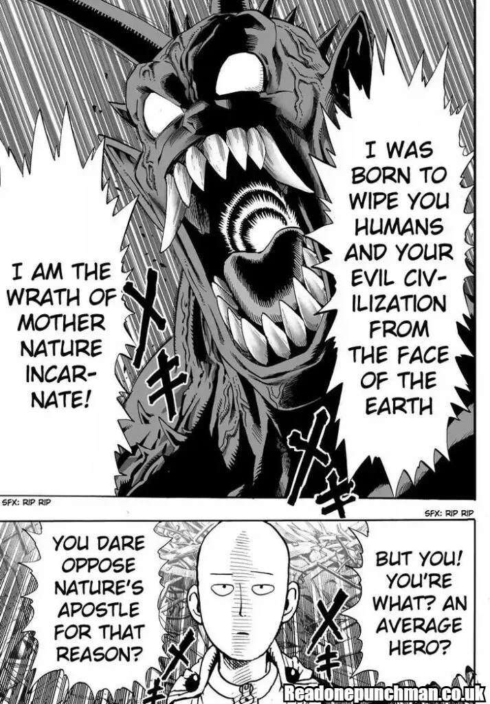 One Punch Man Manga Chapter 1