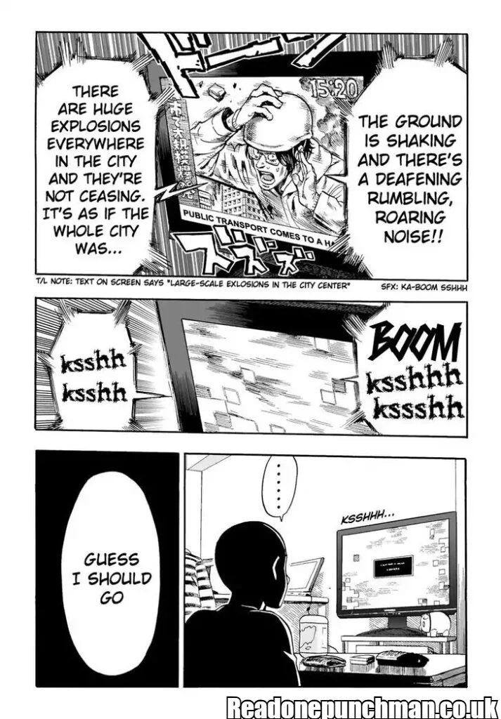 One Punch Man Manga Chapter 1